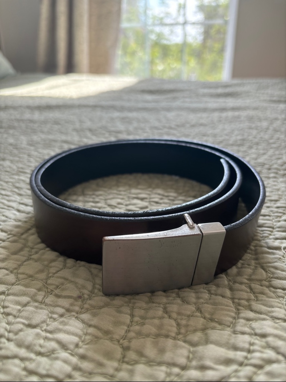 Banana Republic Brown/Black Reversible Belt M (34-38)